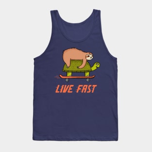 Live fast Tank Top